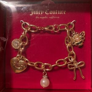 Juicy Couture 5-charm bracelet - NWT